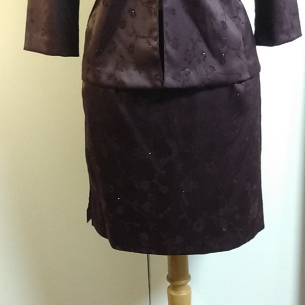 Vintage 90s Boss Skirt Suit 2 Breaking Loose Brand - Picture 4 of 12